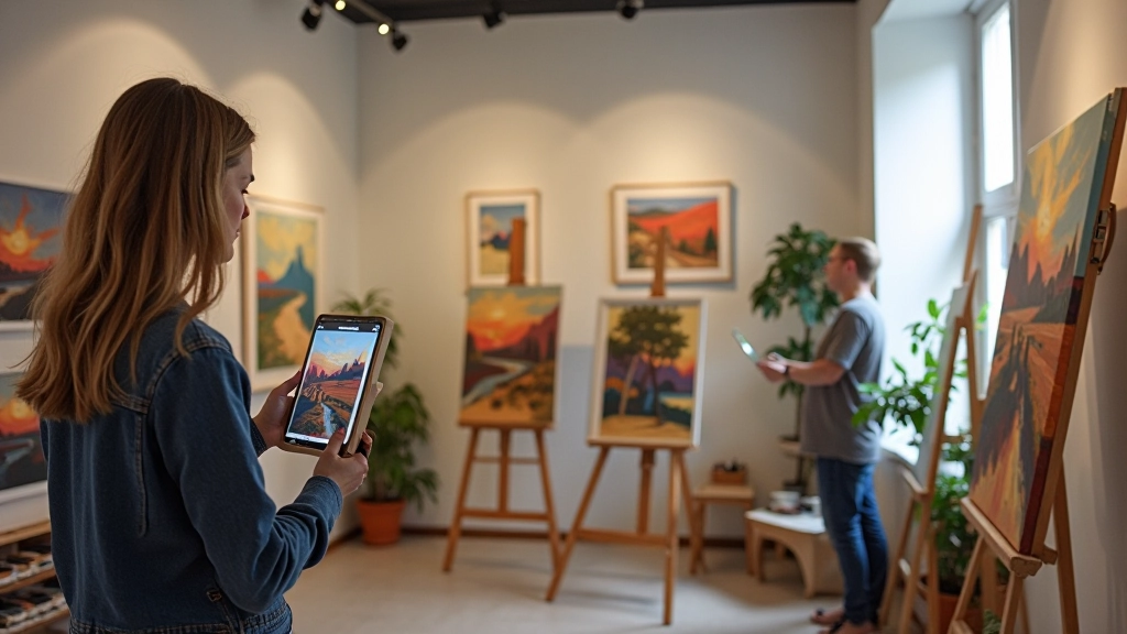 Collaborative mural project with multiple artists painting large wall mural in public space