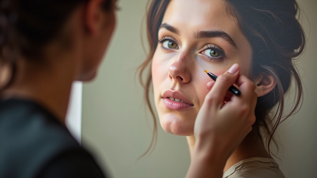 Portrait painting detail showing realistic human features and brushwork technique